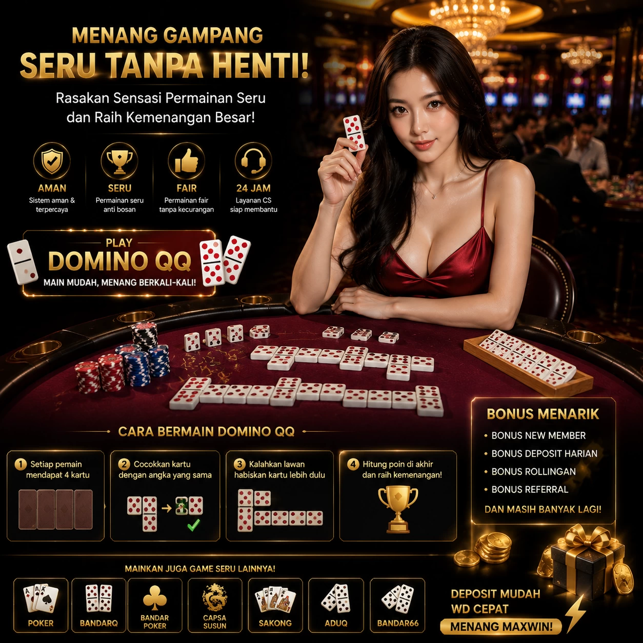 Interface aplikasi setelah instalasi berhasil